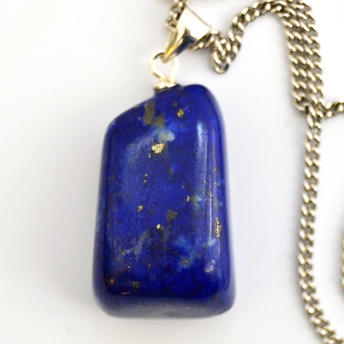 Přívěsek Lapis lazuli velký, stříbro Ag 925/1000