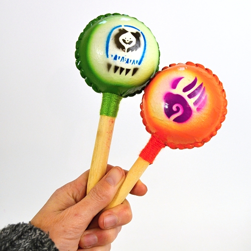 Chřestidlo Native American Maraca 19 cm