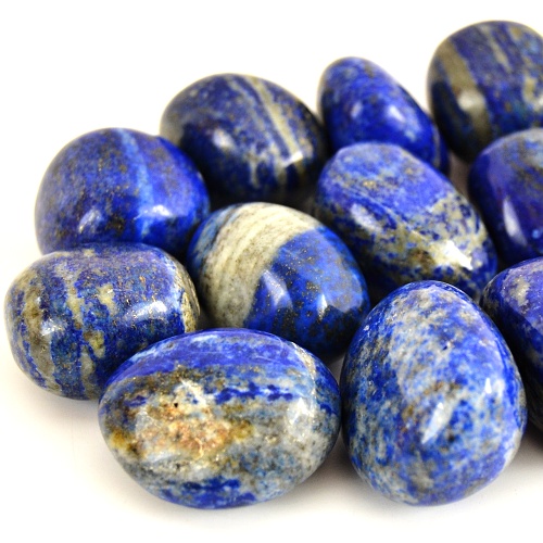 Lapis lazuli extra tromlovaný, mix L