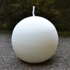Svíčka vonná koule Vanilka - 8 cm