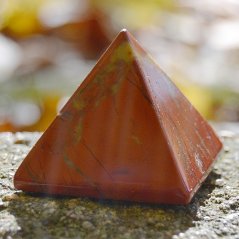 Pyramida - Jaspis červený 35 mm