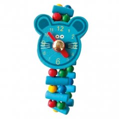 Dětské dřevěné hodinky Bino - Myš