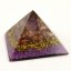 Orgonitová pyramida 5 cm, Ametyst