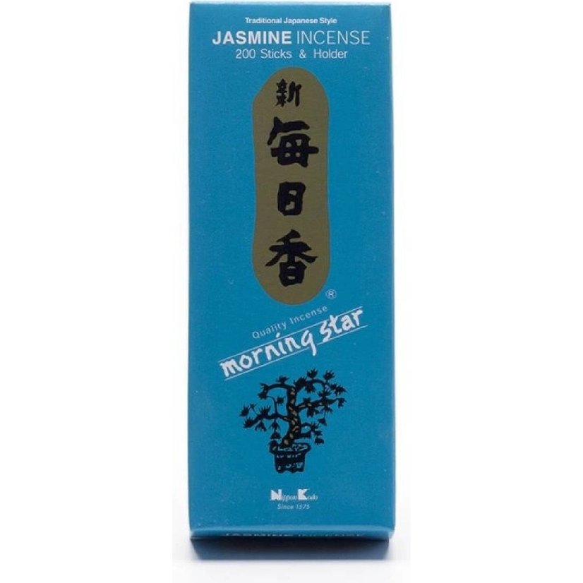 Japonské vonné tyčinky Nippon M/S 200 ks - Jasmín