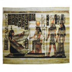 Šátek - přehoz Egypt - Maat, Isis, Horus, Farao