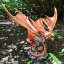 Socha fantasy exclusive - Velký ohnivý drak