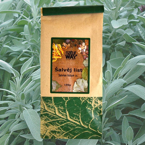 Sušené byliny sáček - Šalvěj list drhnutý 50 g