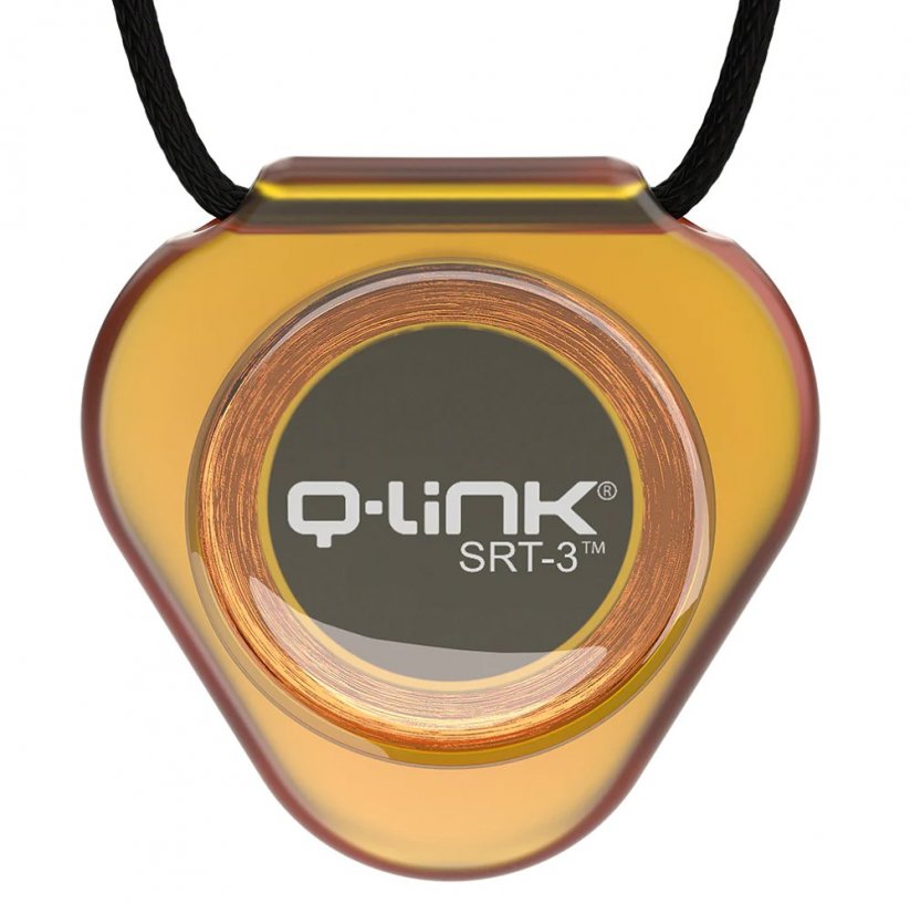 Q-Link SRT-3 biorezonátor přívěsek, Astral amber