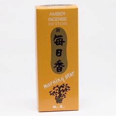 Japonské vonné tyčinky Nippon M/S 200 ks - Amber