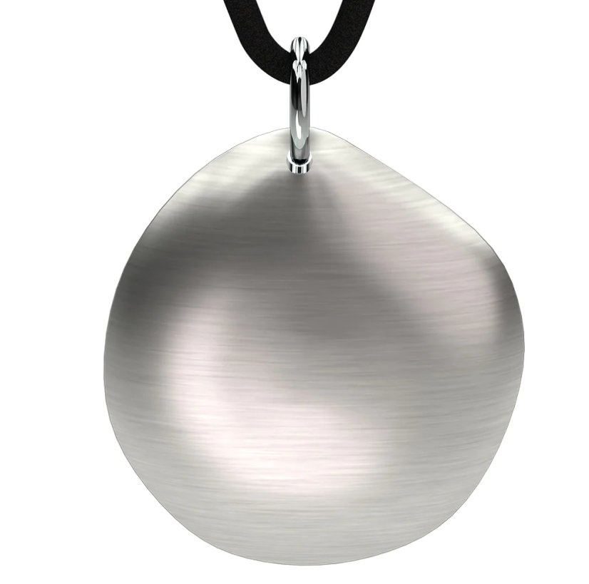 Q-Link SRT-3 biorezonátor přívěsek Pebble Brushed - stříbro Ag 925/1000