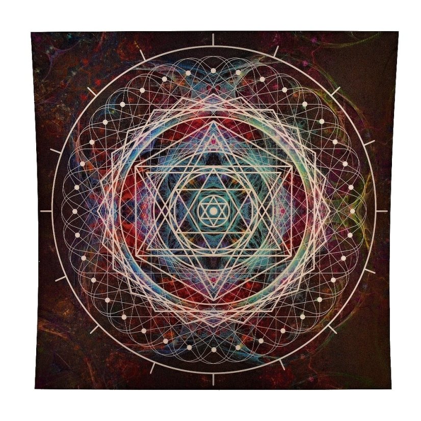Mandala 30 x 30 cm Hvězda
