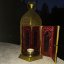 Orientální lampa na čajovou svíčku Alladin