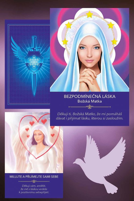 Vykládací karty - Andělské modlitby
