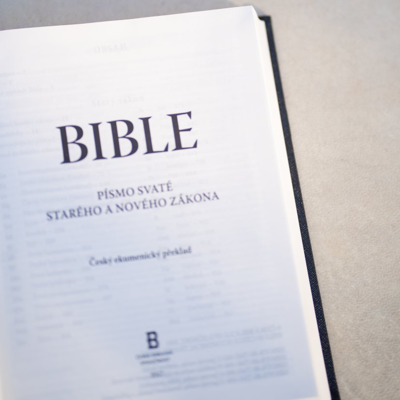 Bible ČEP DT, zlatohnědá, velký formát