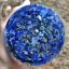 Orgonit kužel Květ Života - Lapis lazuli 8,5 cm