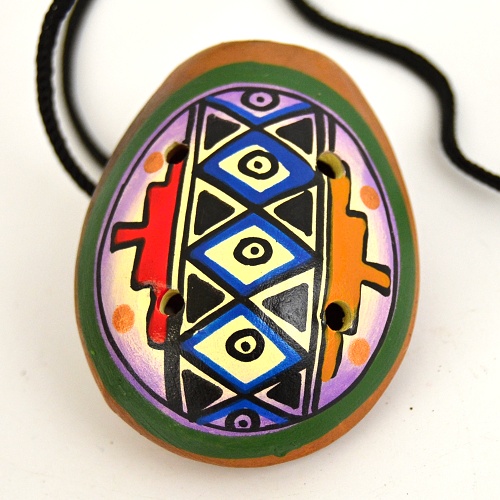 Okarina malá Peru - náhrdelník