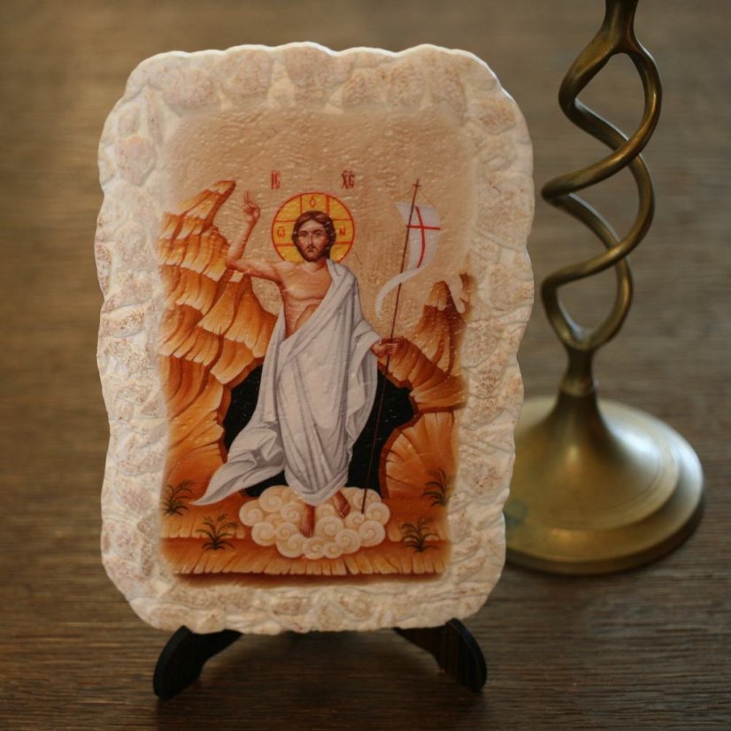 Kristus Resurrexit - Vzkříšený, obrázek 10 x 15 cm