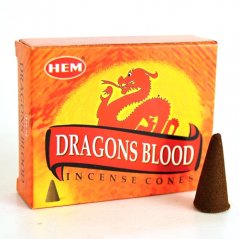 Vonné kužely HEM - Dragons Blood