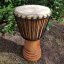 Buben Djembe 13” Guari, Ghana vyřezávaný 57 cm