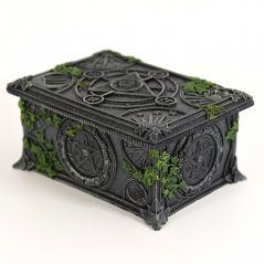 Šperkovnice - krabička Wicca Pentagram