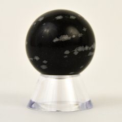 Koule polodrahokam - Obsidián obláčkový 35 mm