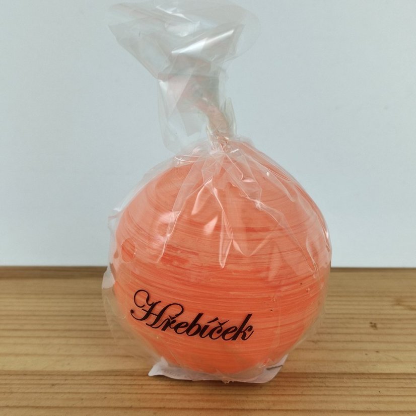 Svíčka vonná koule Hřebíček - 6 cm