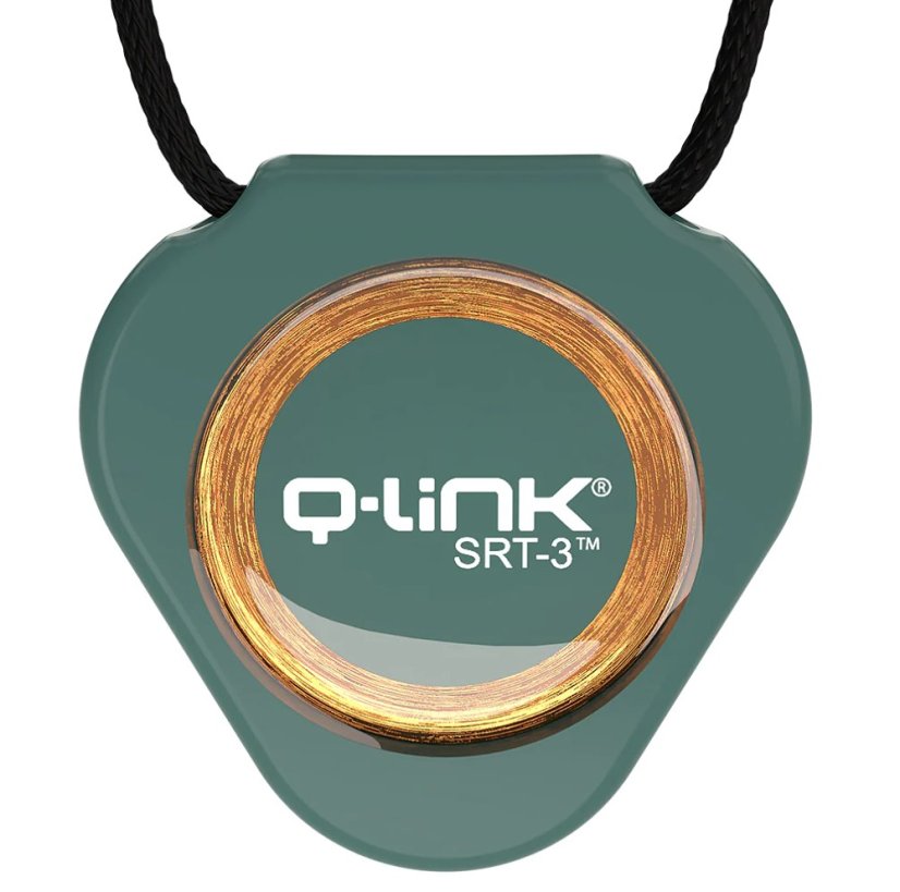 Q-Link SRT-3 biorezonátor přívěsek, Botanical Green