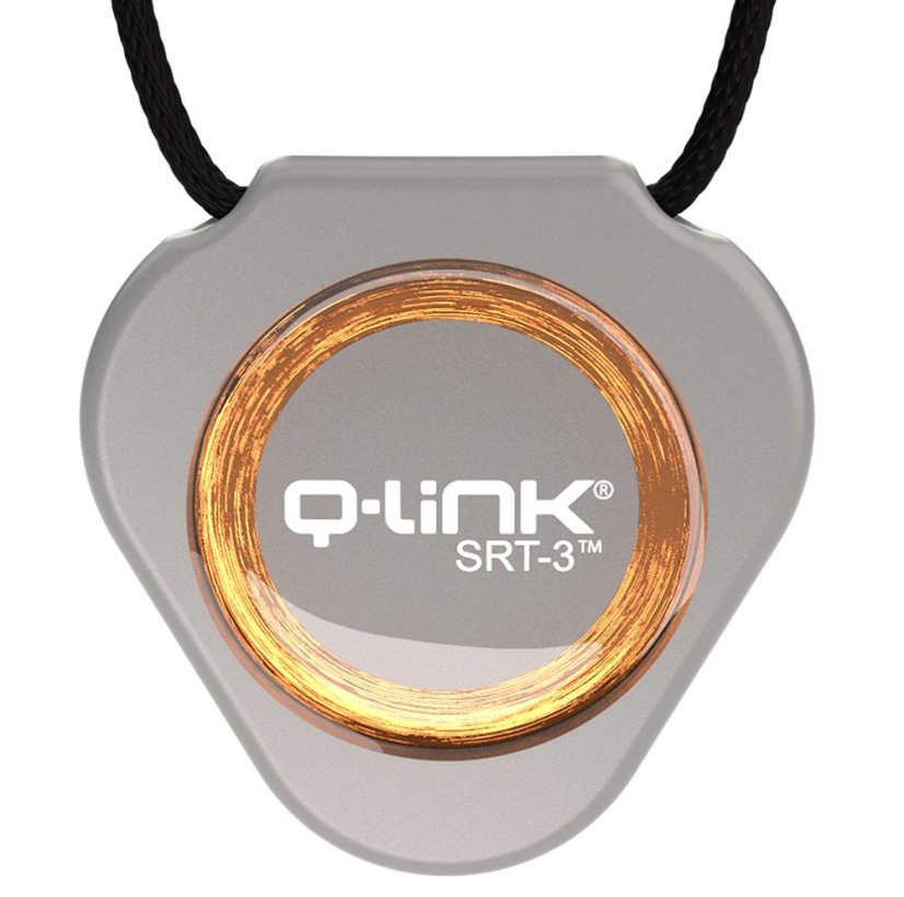 Q-Link SRT-3 biorezonátor přívěsek, Grey Pearl