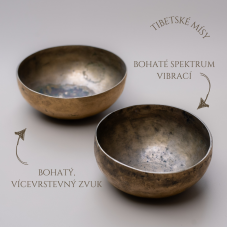 Tibetská mísa Vyšší vibrace (292 gramů)