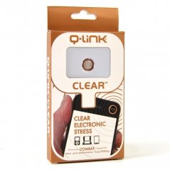 Biorezonátor Q-Link Clear na mobil, Geo Taupe