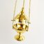 Kadidelnice chrámová 20 cm, mosaz