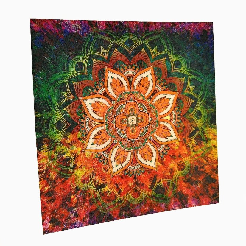 Mandala 30 x 30 cm Květ