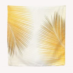 Povlak na polštář bílý - Zlatý sen 40 x 40 cm