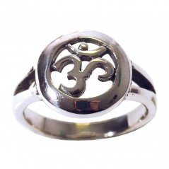 Prsten s Ómem, stříbro Ag 925/1000 vel. 54