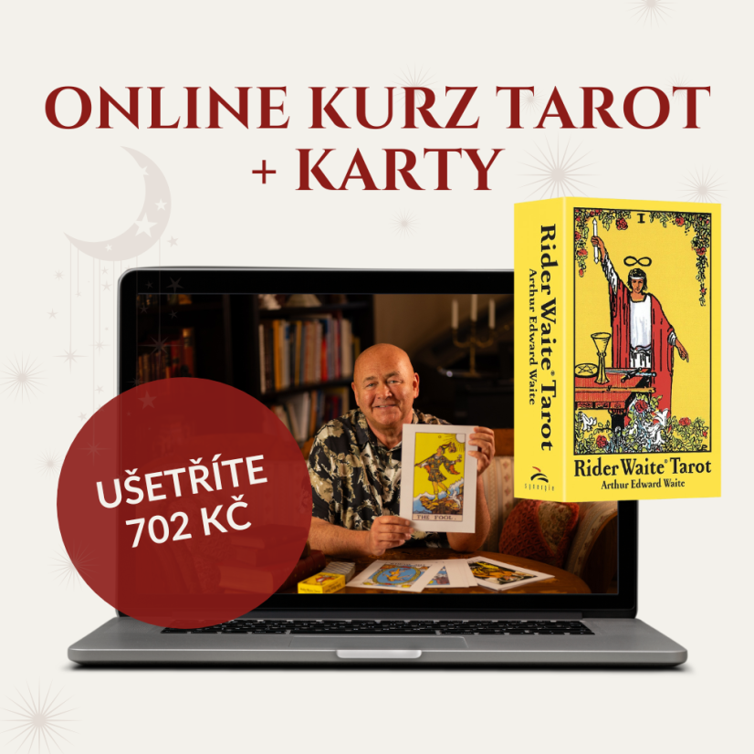 Výhodná sada: online kurz + Rider Waite Tarot