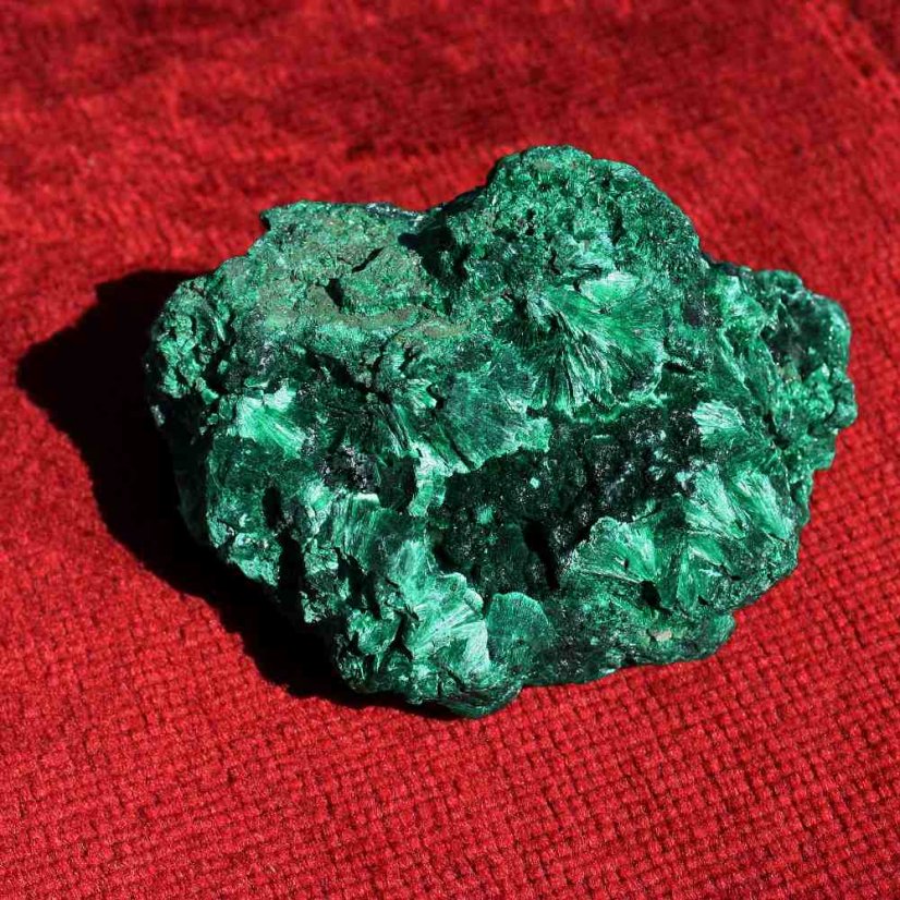 Malachit, vřetena, 220 g - Kongo