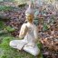 Soška Buddha Osvícený ve zlatém rouchu