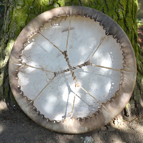 Šamanský buben Aegishjalmur 40 cm