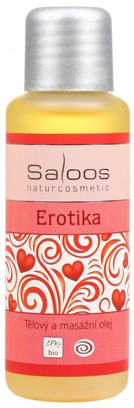 Saloos tělový a masážní olej Erotika 50 ml