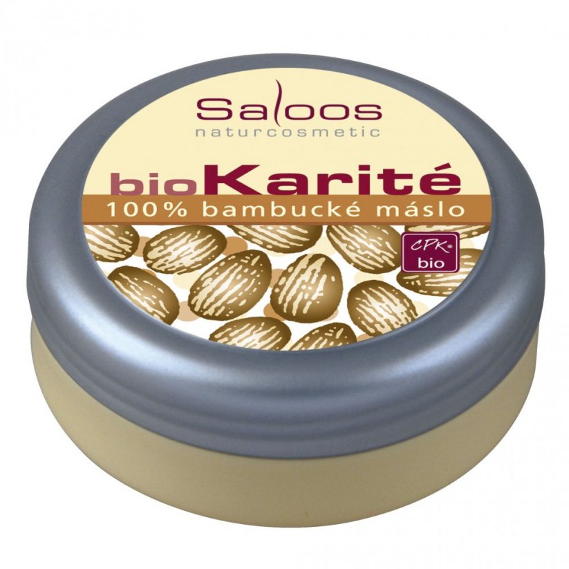 Saloos Bio Karité Bambucké máslo 100% bio 50 ml