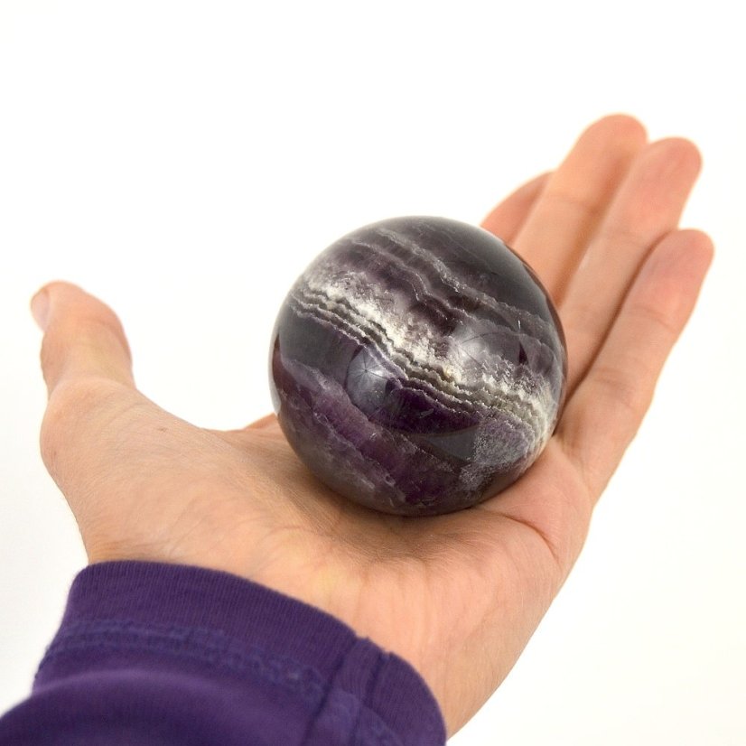 Koule Fluorit duhový AA kvalita 58 mm