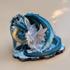 Socha fantasy exclusive - Matka drak s mládětem