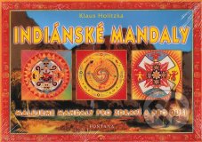 Indiánské mandaly k vybarvení