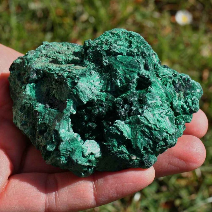 Malachit, vřetena, 220 g - Kongo