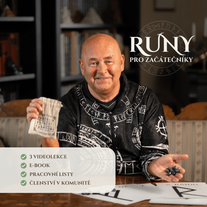 Výhodná sada: 3 online kurzy (Tarot, Kyvadlo, Runy)