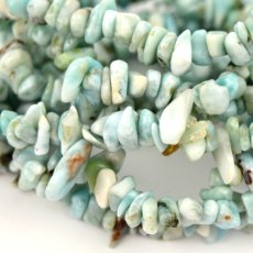 Náramek Larimar tromlovaný