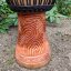 Buben Djembe 11” Kifaru, Ghana vyřezávaný 56 cm