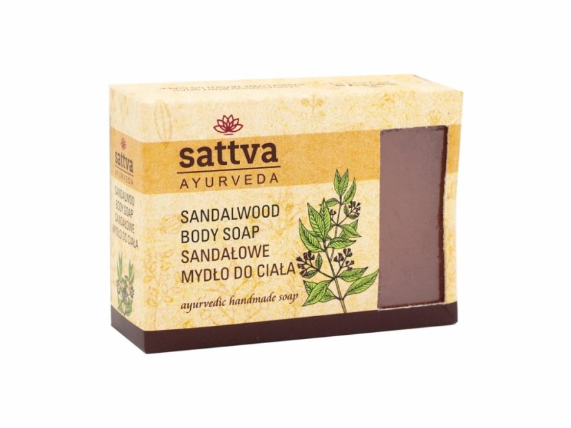 Sattva mýdlo santal, 125 g
