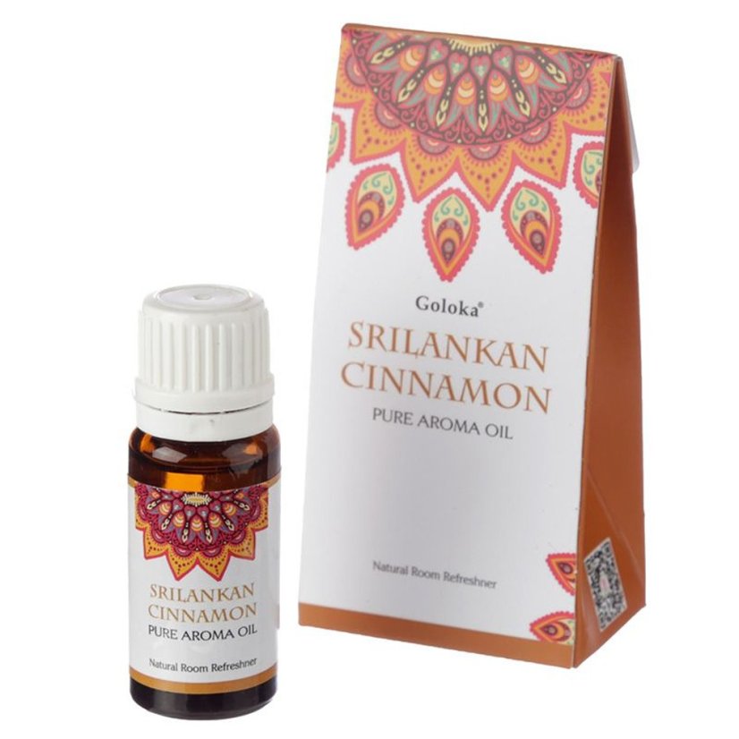 Vonný olej do aromalampy Goloka - Sri Lanka skořice, 10 ml