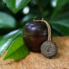 Parfém tuhý v dřevěné dóze Song of India - Amber